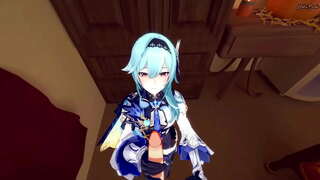 Биринчи жактын атынан трахает Юлу рак жана заливает анын спермой.