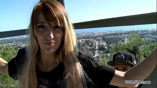 ���្លាំង redhead milf ហែខួងដើម្បីរបស់នាងសត្វលានៅក្នុងសាធារណៈ ���្លាំង redhead milf ហែខួងដើម្បីរបស់នាងសត្វលានៅក្នុងសាធារណៈ