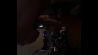 WetNicole мамење додека маж на работа